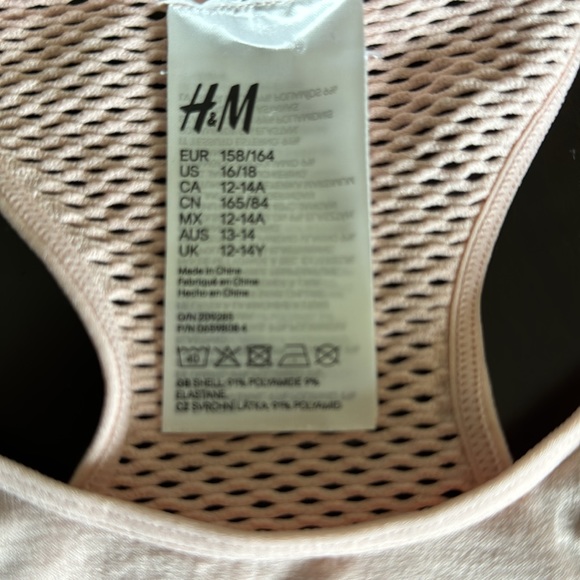 H&M Set/ 2 Bras, 16/18, Like New - Picture 3 of 5